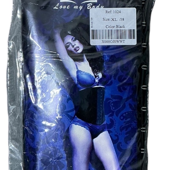 Love My Body Other - BodyShaper Waist Trainer Cincher Corset Body Hourglass Hourglass by LMB Black XL